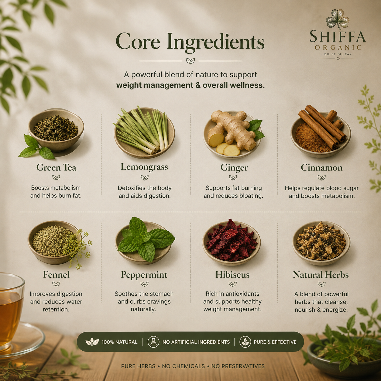 Slim Tea For Weight-Loss and Digestion
