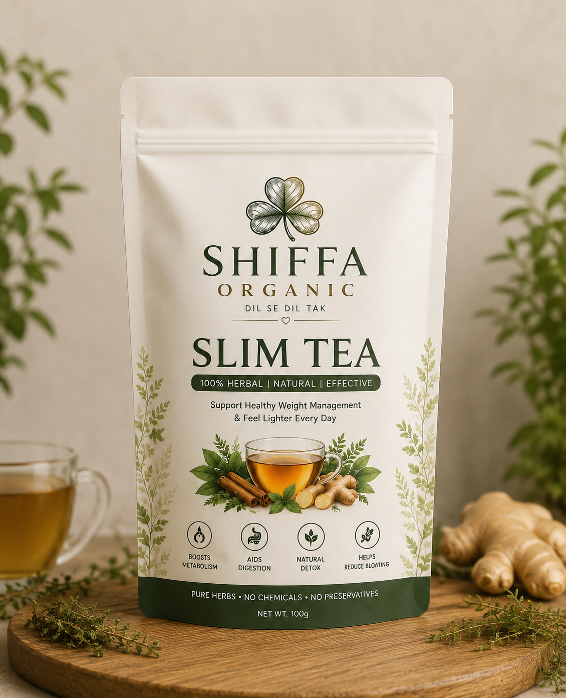 Slim Tea For Weight-Loss and Digestion